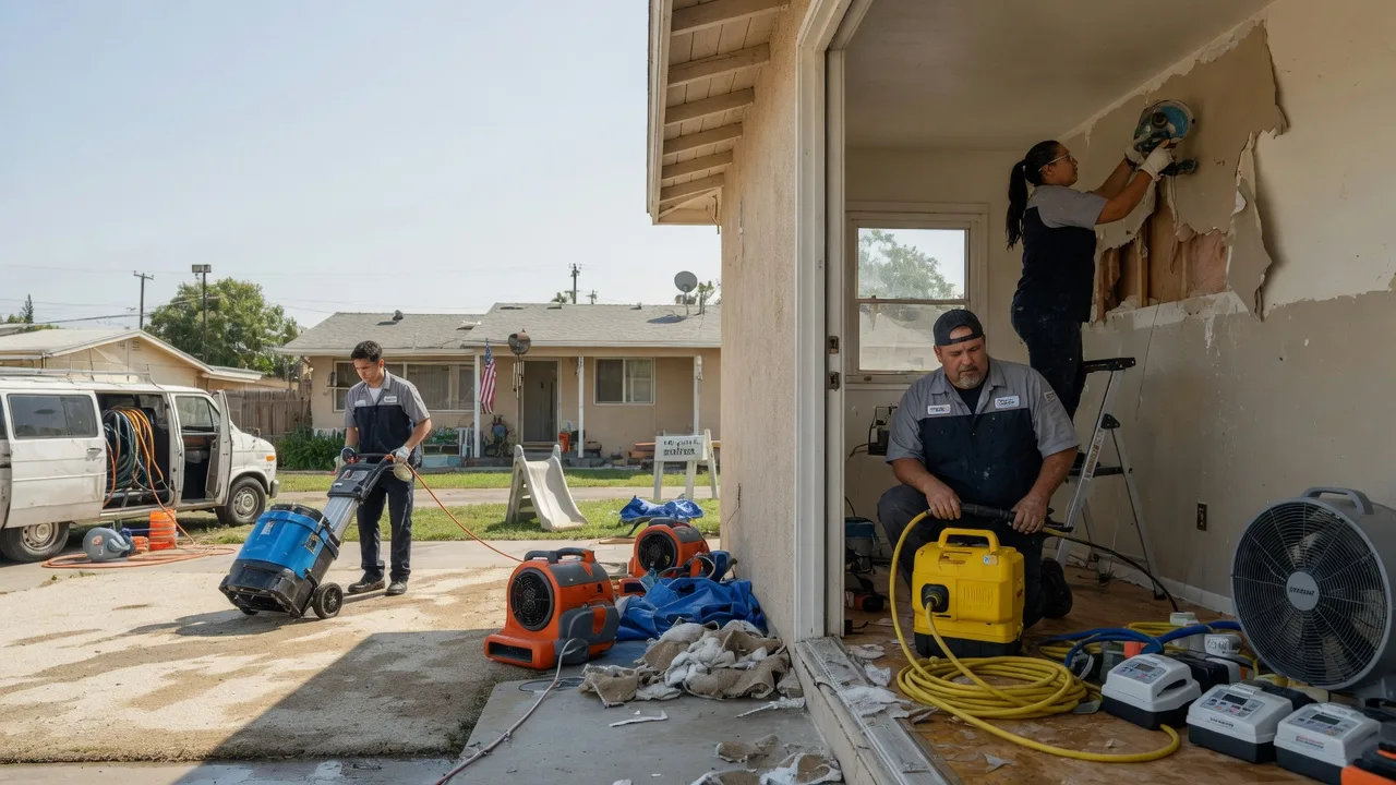 Water Damage Restoration in Crowder, OK near me
